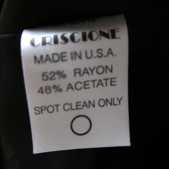 True Vintage 80s New Wave Jacket Forest Green Eighties Criscione NY New York XS - Picture 4 of 5